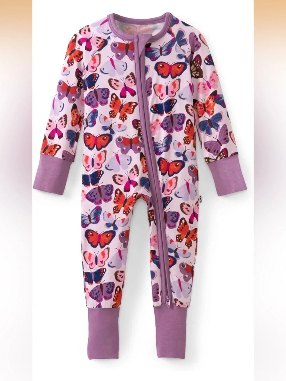 Little Sleepies Butterfly Kisses Zippy
